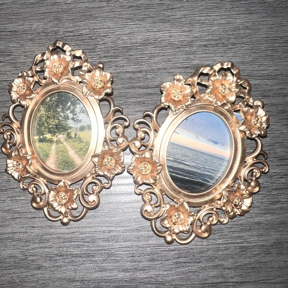 New Brass Earrings by Areeayl Collection, replaceable picture.